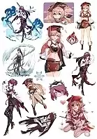 �������� Genshin Impact / Yan Fei & Rosaria