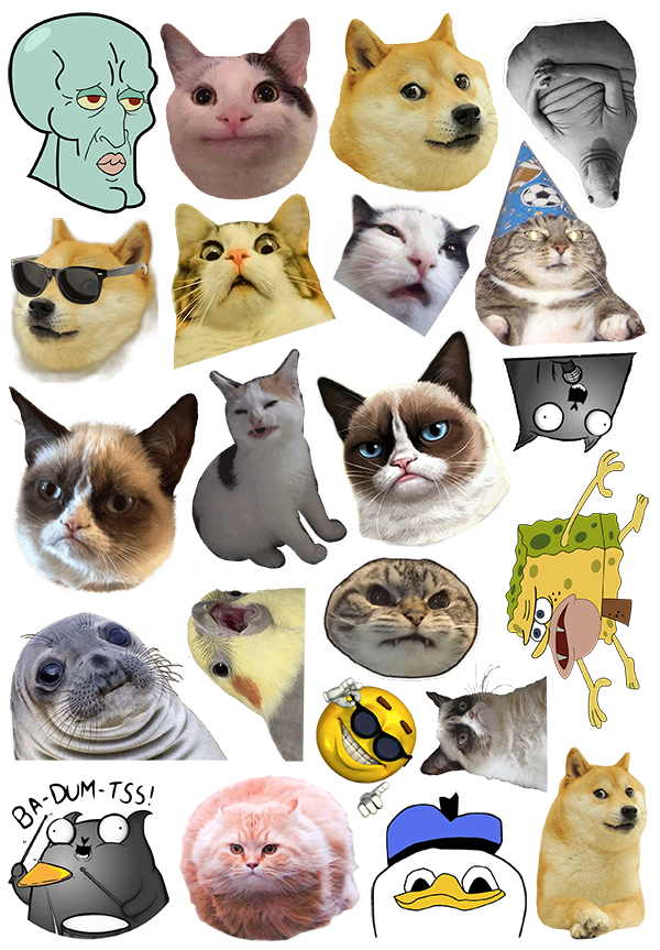 ������� Mem Animals