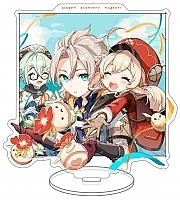 ������� ��������� Genshin Impact - ������� �� ��� (Albedo Bithday Art)