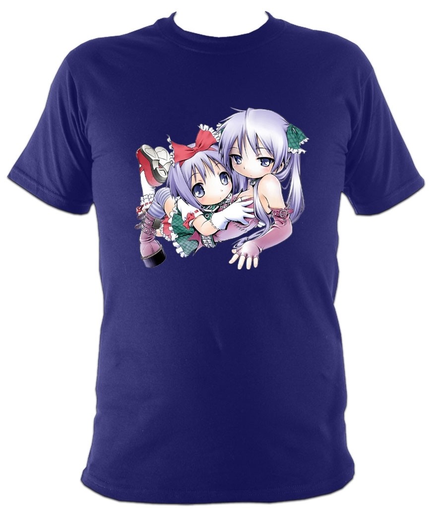 ���������� ������� ����� �������� Hiiragi Kagami � Hiiragi Tsukasa �� ����� � ����� ���������� ������ / Lucky Star