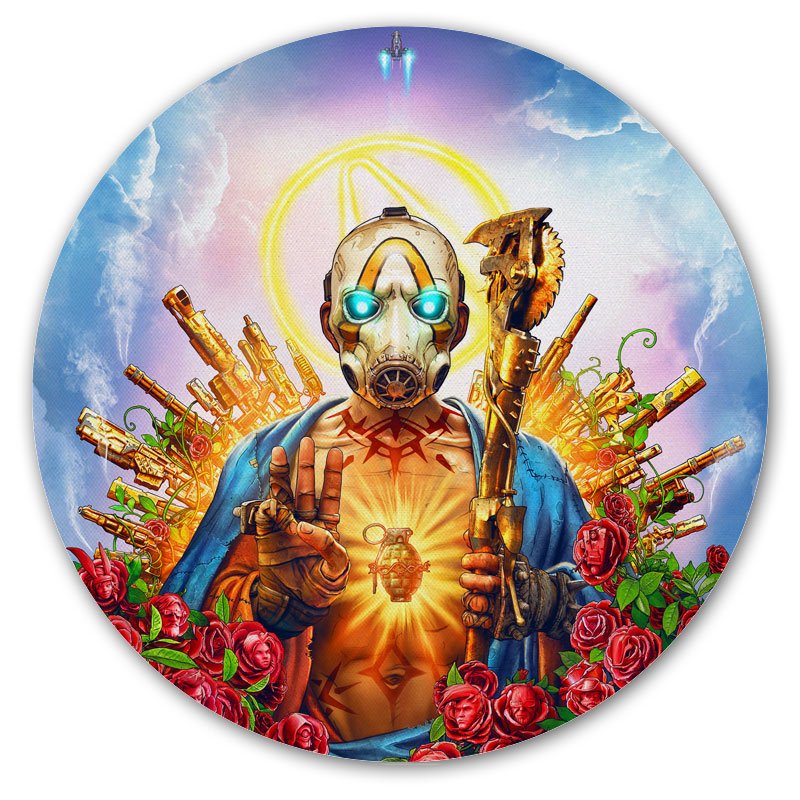 ���������� ������� ������ ��� ����� ������� Borderlands 3 (blue) �� ����� � ����� ���������� / Borderlands / ����������� ����� / �����������