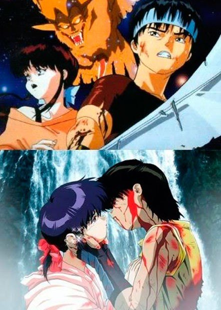 ���������� ������� 3x3 Eyes: Legend of the Divine Demon (3�3 �����: �������� �����) HD �� ����� � ����� 