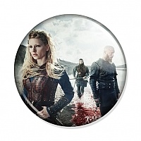  Vikings Rollo, Ragnar and Lagertha