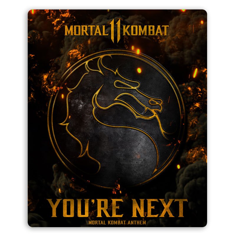 ���������� ������� ������ ��� ����� ������������� Mortal Kombat 11 Dragon Logo �� ����� � ����� Mortal Kombat / ����������� ����� / ������ ������
