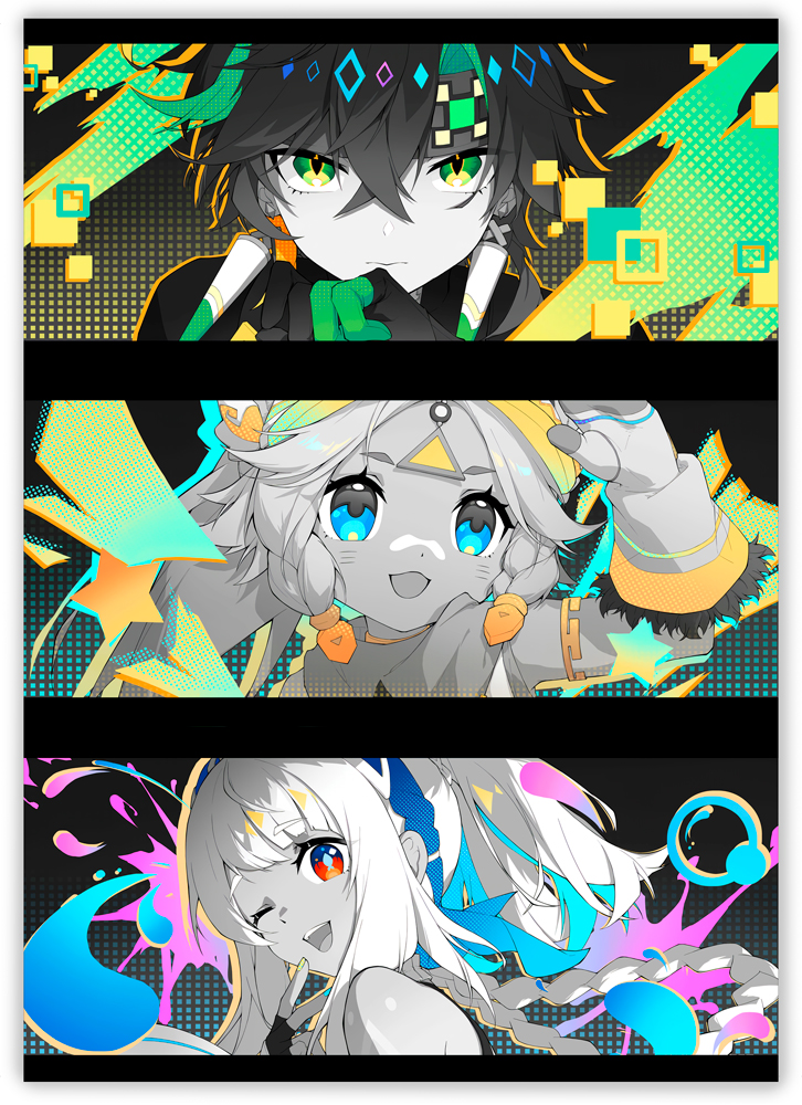 ������ �������� Genshin Impact - Kinich, Kachina, Mualani