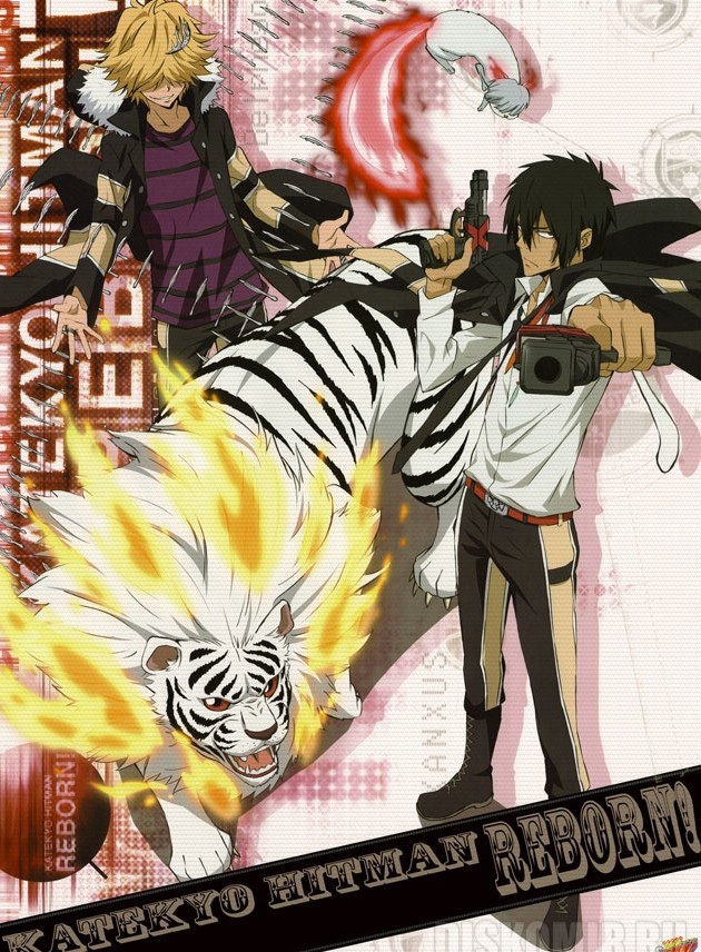 ������ �������� Katekyo Hitman Reborn! Belphegor, Xanxus
