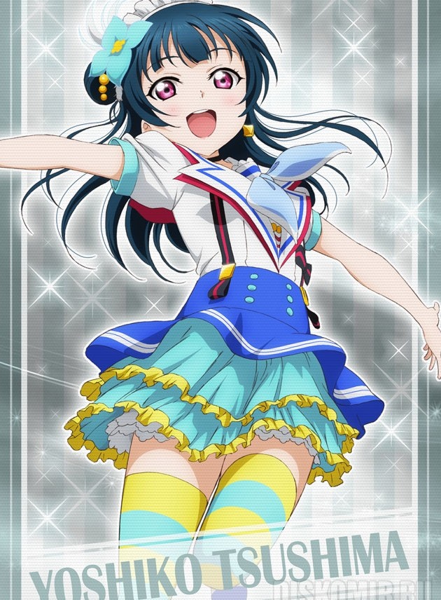���������� ������� ������ �������� Love Live! Sunshine!! Yoshiko Tsushima �� ����� � ����� ����� ������! ������ �������� ����� / Love Live! School Idol Project