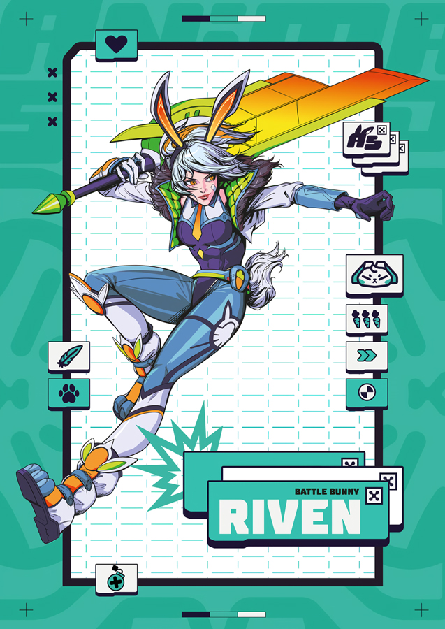������ �������� League of Legends / Battle Bunny Riven