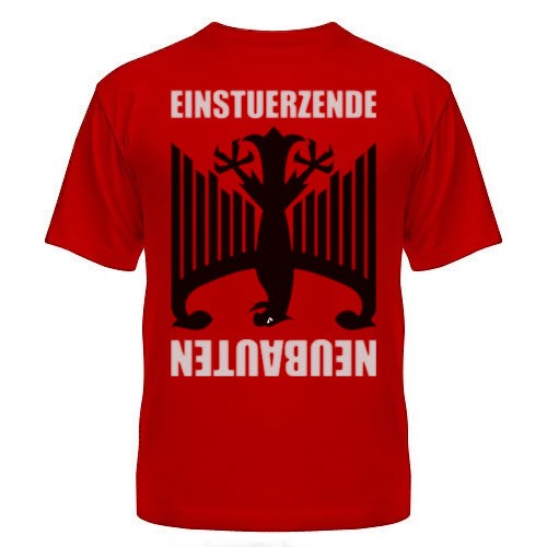 ���������� ������� �������� Einsturzende Neubauten Logo Eagle �� ����� � ����� �������������� ����������� / Einsturzende Neubauten
