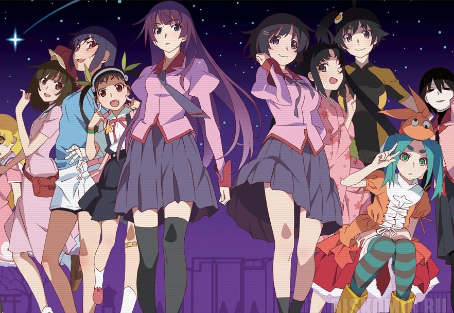 ������ �������� � �������� ������� ����� Bakemonogatari