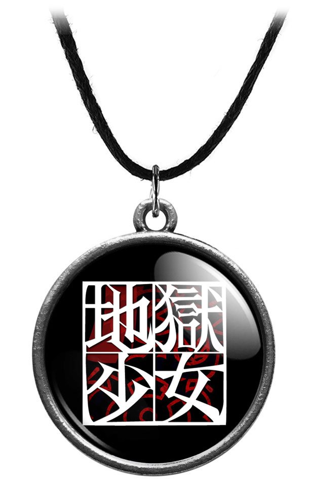 ���������� ������� ����� "Jigoku Shoujo" Logo �� ����� � ����� ������ ������� / Jigoku Shoujo / Hell Girl / ������� �� ���