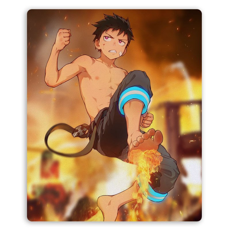 ���������� ������� ������ ��� ����� ������������� Fire Force Shinra Kusakabe �� ����� � ����� ��������� ������� �������� / Enen no Shouboutai / Fire Force / Fire Brigade of Flames / �������� ������� �������� / �������� �������