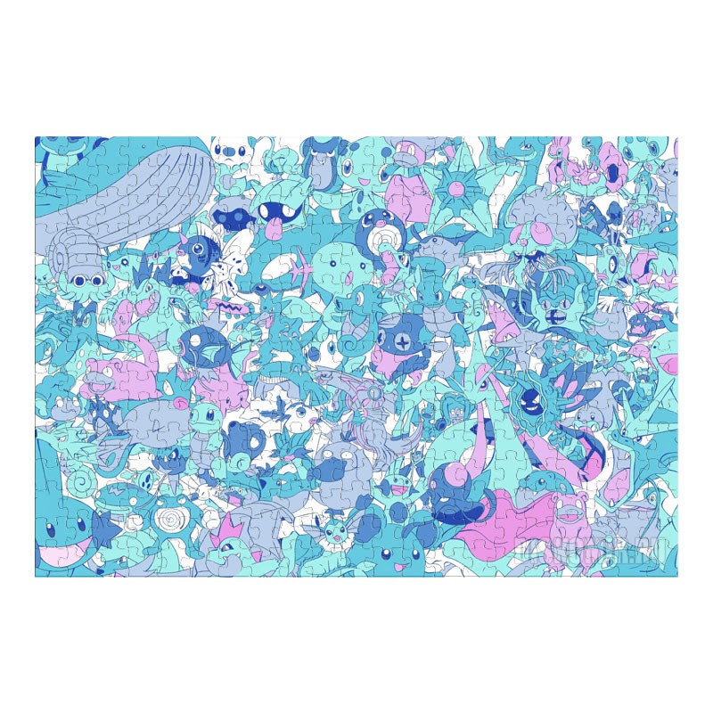 ���� Pokemon - Water pokemon (������ A3, 252 ������)