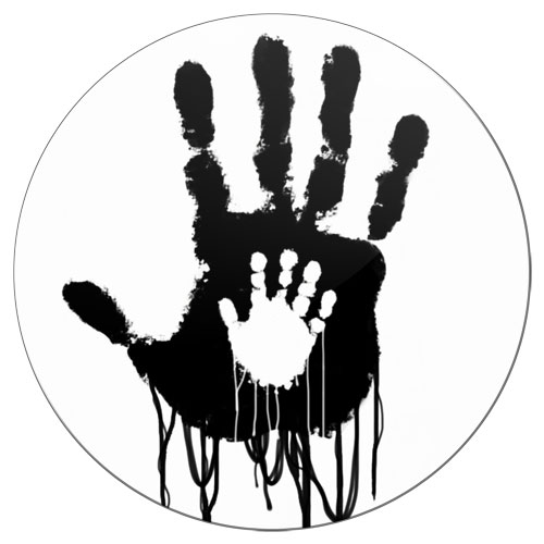 ���������� ������� ������ ��������� ������� Death Stranding Hand Logo �� ����� � ����� ��������� ������� / ����� ������ / Death Stranding