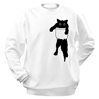 ��������� "Hang loose cat pocket art"