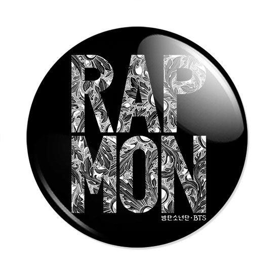 ���������� ������� ������ Rap Monster - BTS Member Logo �� ����� � ����� ��� / BTS / Bangtan Boys / �����������������