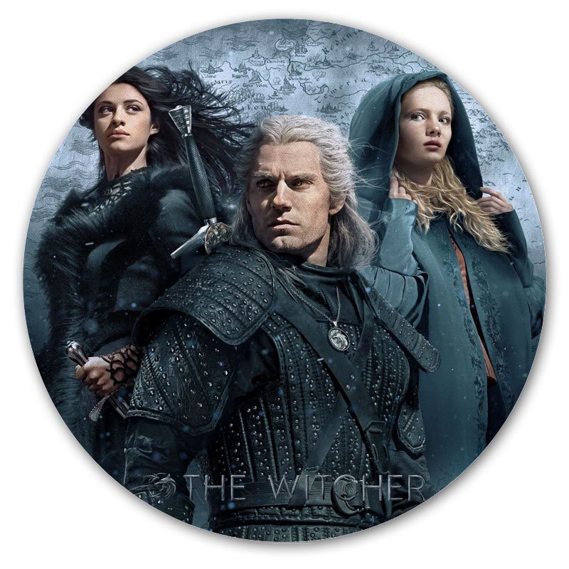 ���������� ������� ������ ��� ����� ������� The Witcher Geralt, Ciri � Yennefer �� ����� � ����� ������� / The Witcher