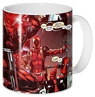  Deadpool red background