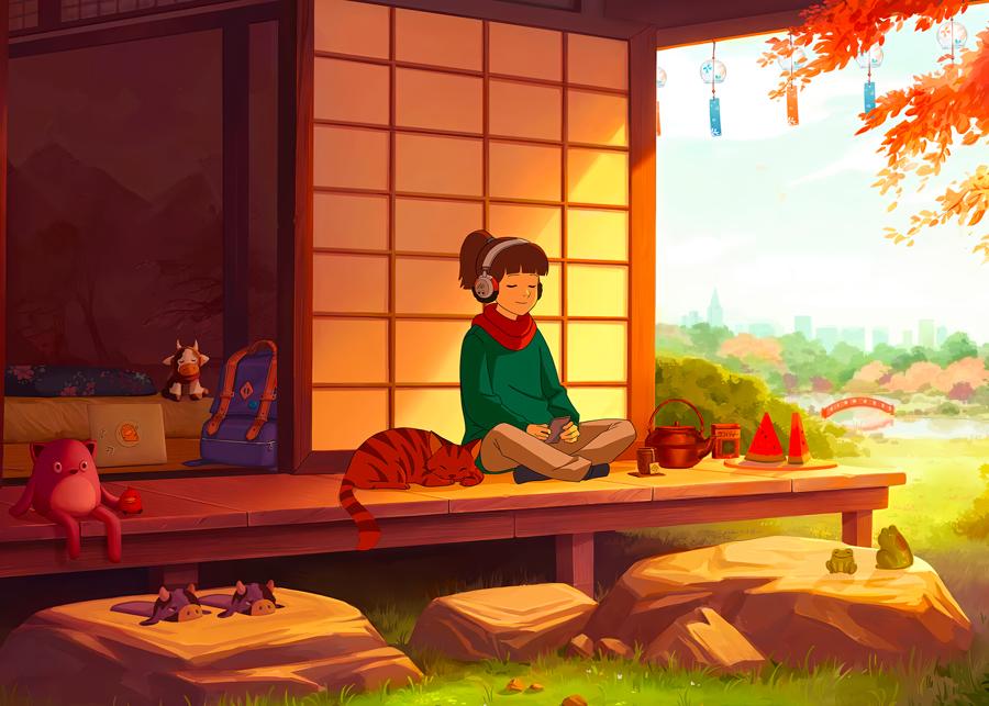 ������ �������� Lofi Girl