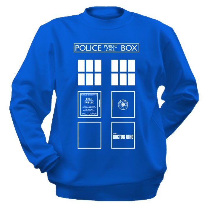 ���������� ������� ��������� Doctor Who TARDIS �� ����� � ����� ������ ��� / Doctor Who