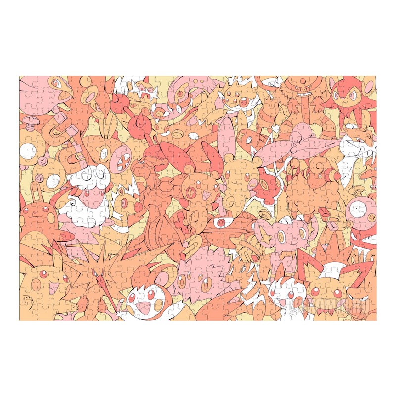 ���� Pokemon - Electric pokemon (������ A3, 252 ������)