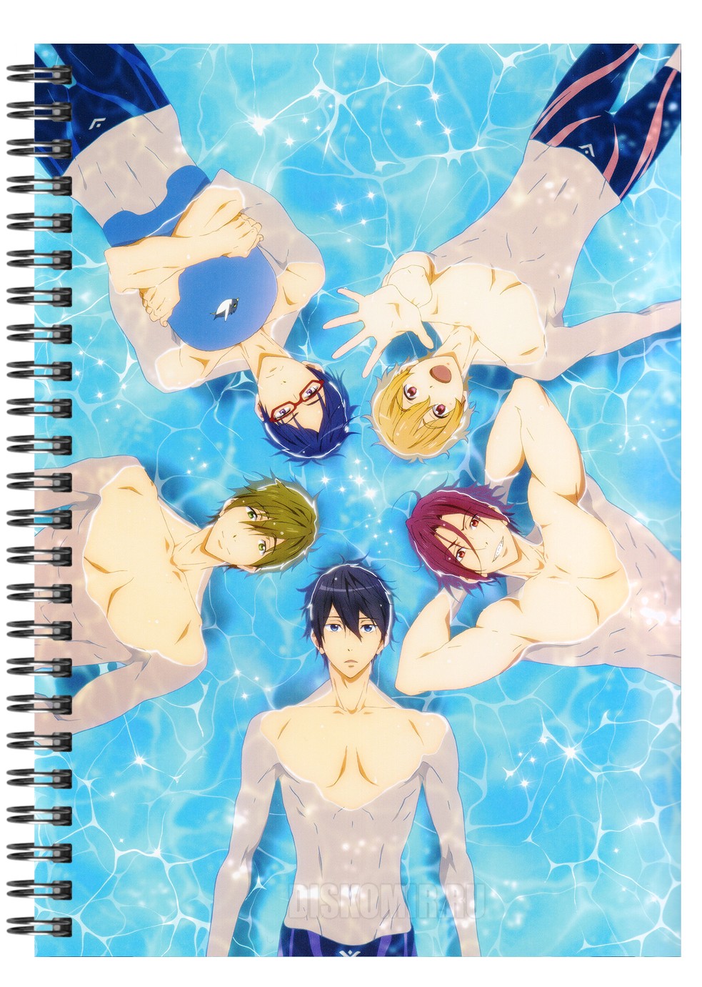 ���������� ������� ������� � ������ A5 Free! Group �� ����� � ����� ������� �����! / Free! / Iwatobi Swim Club / ������������ ���� ������� ����� ������� / �������!