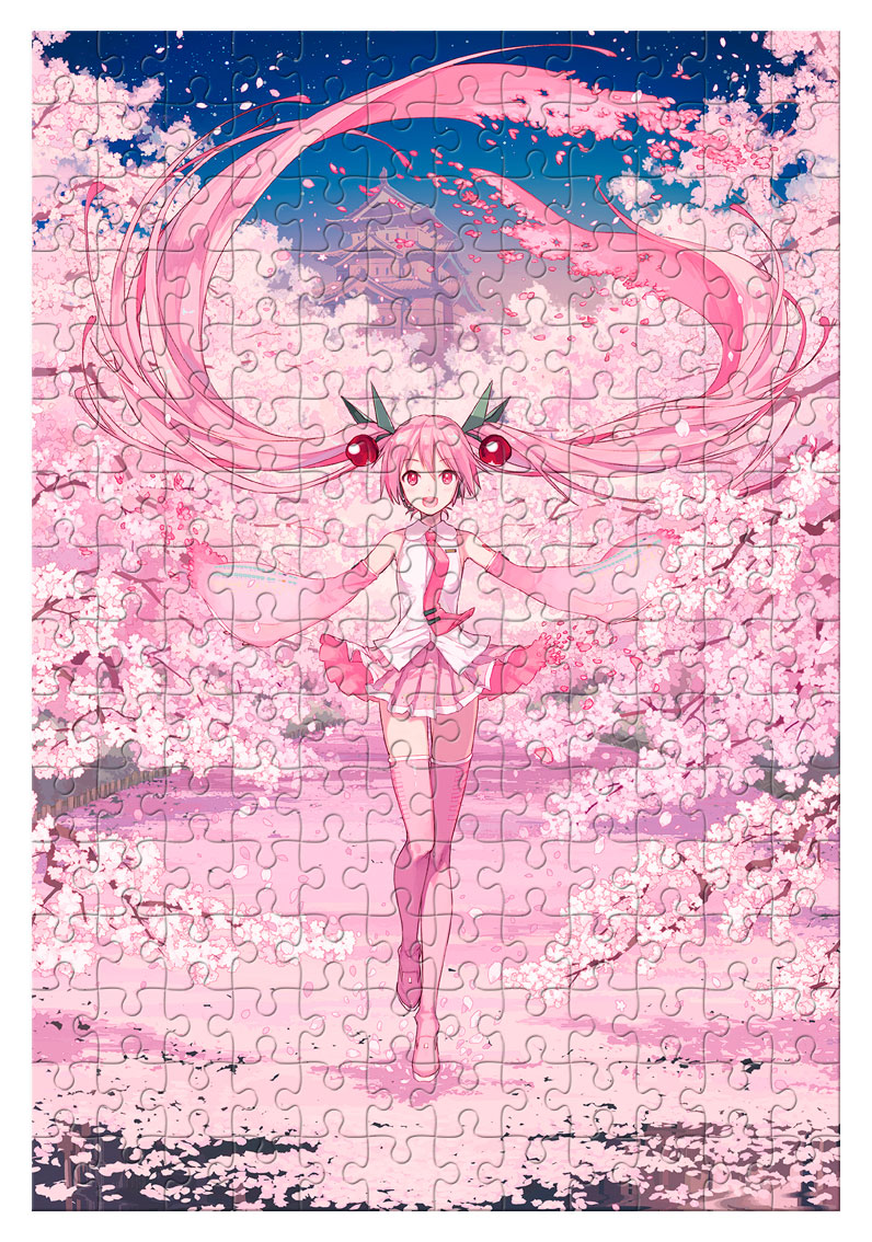 ���� Vocaloid - Miku Sakura (������ A3, 252 ������)
