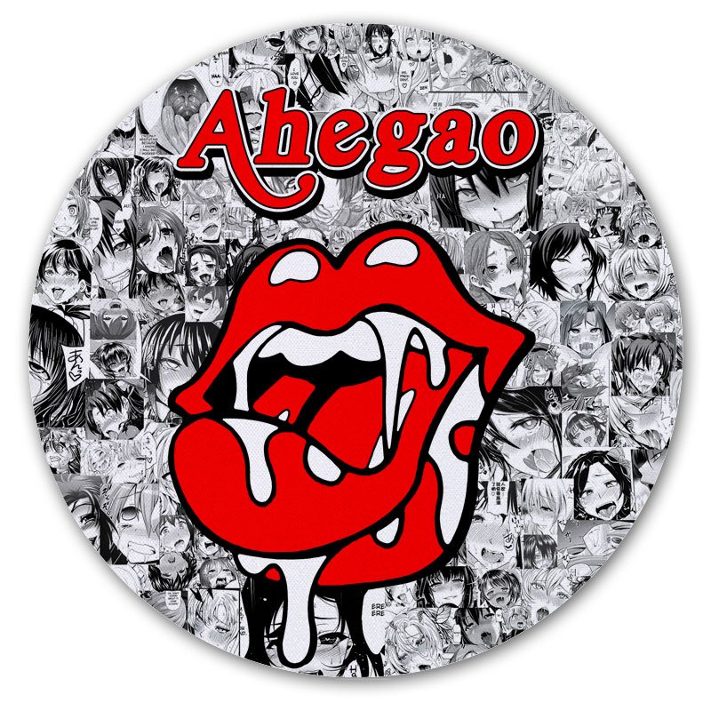 ���������� ������� ������ ��� ����� ������� Ahegao Logo (Rolling Stone Ver.) �� ����� � ����� ������ / Ahegao / O-Face / ������