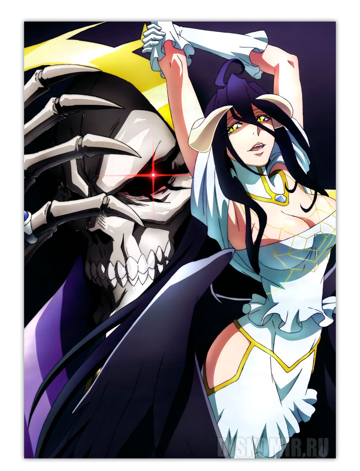 ������ �������� Overlord - Ainz Ooal Gown � Albedo