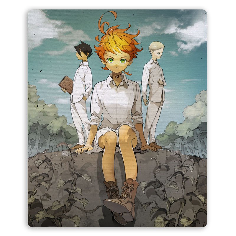 ���������� ������� ������ ��� ����� ������������� Yakusoku no Neverland Emma, Norman � Ray �� ����� � ����� ��������� ��������� / Yakusoku no Neverland / The Promised Neverland / ��������� ������ ���