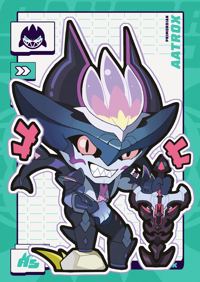 ������ �������� League of Legends / Primordian Aatrox Chibi