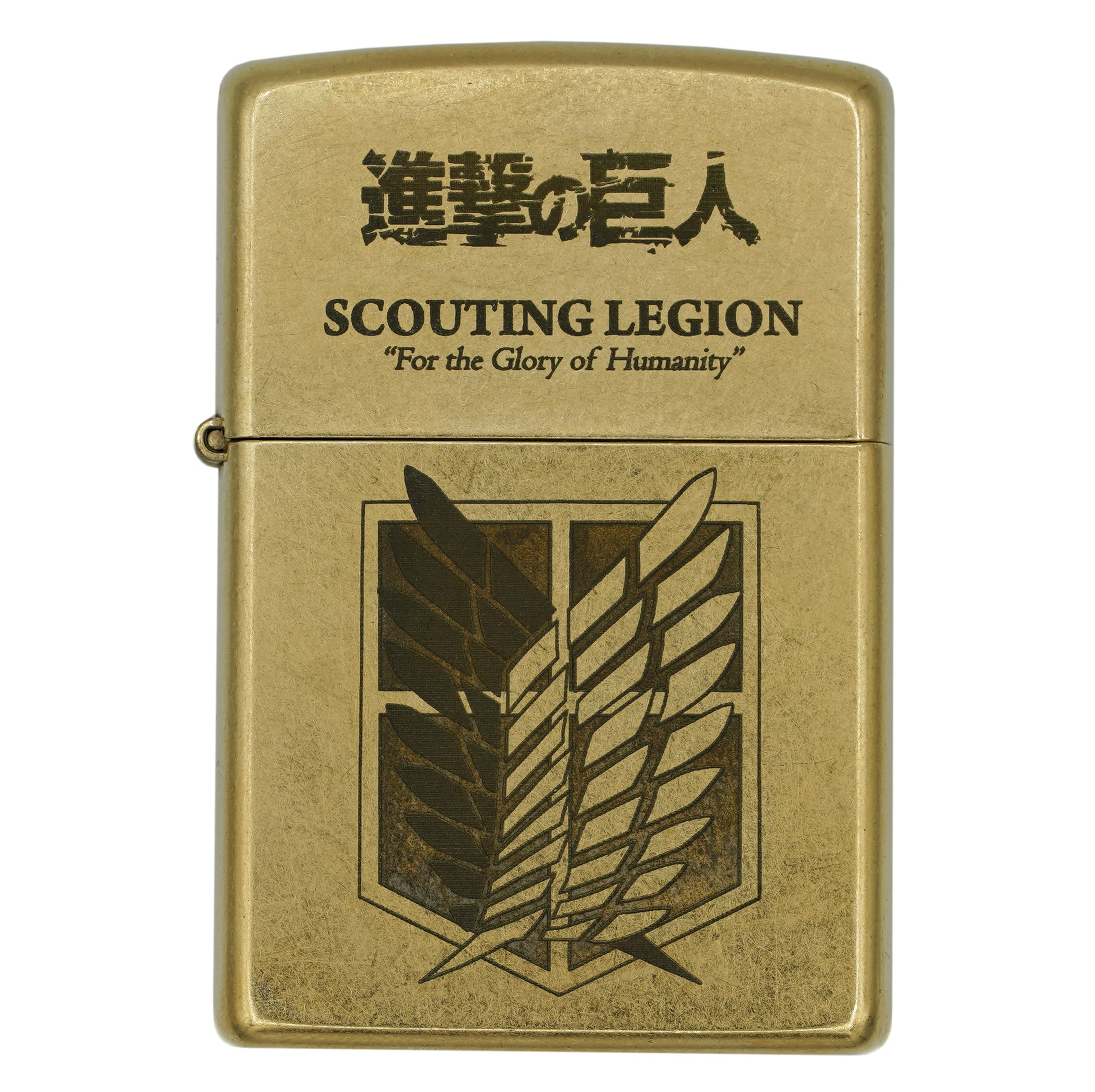 ���������� ������� ��������� ������������ Zippo ����� ������� 207G Gold Dust �� ����� � ����� ����� ������� / Shingeki no Kyojin / Attack on Titan / ��������� ��������
