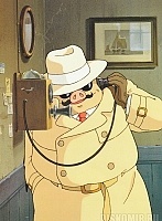   Porco Rosso On The Phone