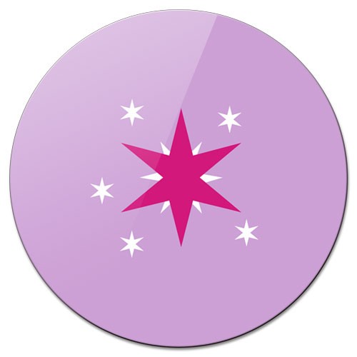 ���������� ������� ������ ��������� ������� My Little Pony - Twilight Sparkle Logo �� ����� � ����� ��� ��������� ����: ������-��� ���� / My Little Pony: Friendship Is Magic