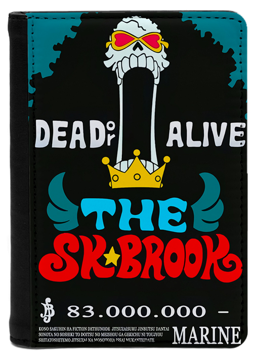 ������� �� ������� One Piece - Brook as "Soul King Brook" Wanted Poster