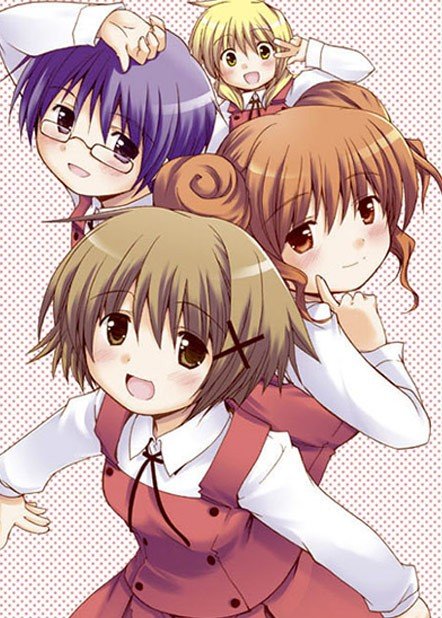 ���������� ������� Hidamari Sketch (�������� ��������) ������ ����� �� ����� � ����� 