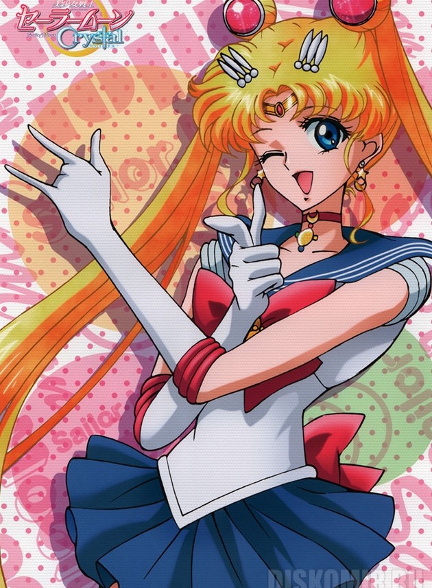 ���������� ������� ������ �������� Sailor Moon - Usagi Tsukino �� ����� � ����� ���������-���� ������ ��� / Bishoujo Senshi Sailor Moon / Pretty Soldier Sailormoon / ���������� ����������� � �������� ������ ���