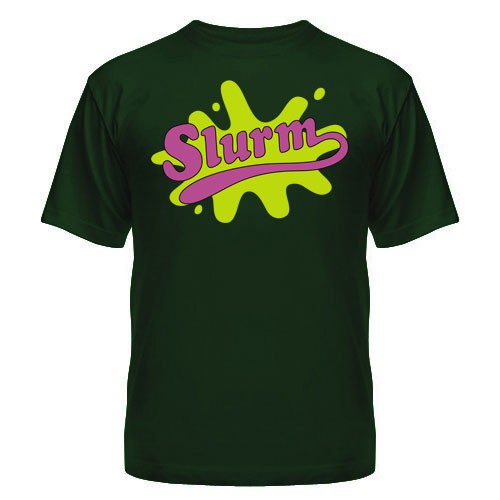 ���������� ������� �������� Futurama - Slurm logo �� ����� � ����� �������� / Futurama