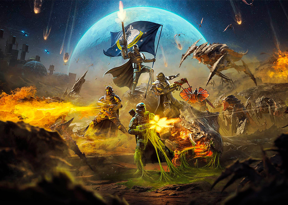 ������ �������� �� ���� ����������� / Helldivers