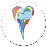 ������ ��������� ������� My Little Pony - Rainbow Dash Heart