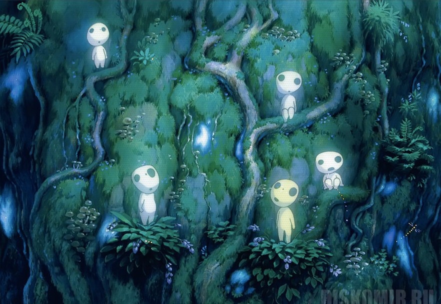 ������ �������� Mononoke Hime Kodama