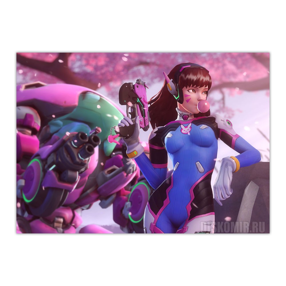������ �������� Overwatch - D.Va