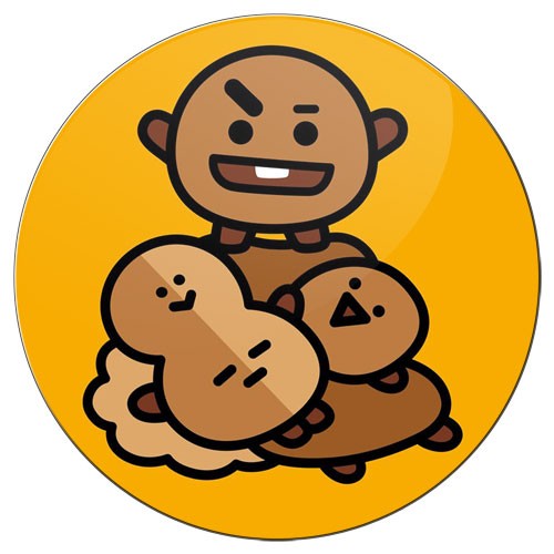 ���������� ������� ������ ��������� ������� BT21 - SHOOKY �� ����� � ����� ��� / BTS / Bangtan Boys / �����������������