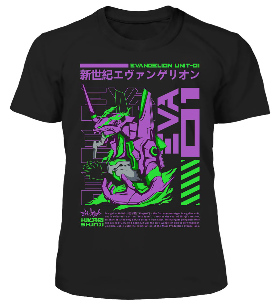 ���������� ������� ����� �������� Evangelion - Unit 01 �� ����� � ����� ���������� / Neon Genesis Evangelion / EVA