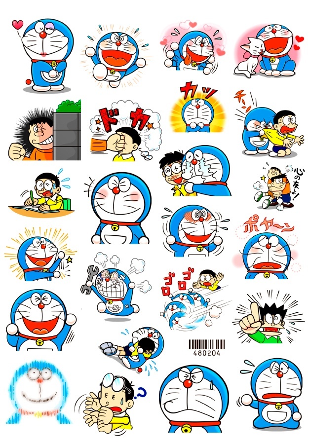 �������� Doraemon Many Emotions No.7