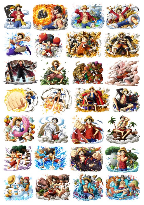 ������� ��������� One Piece No.17 Luffy Monkey D.