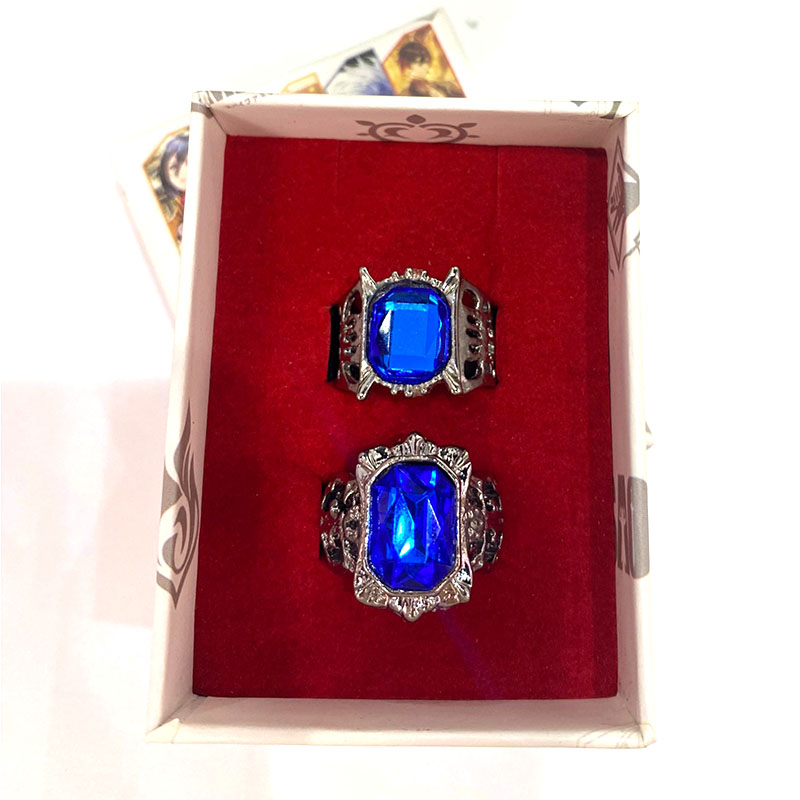 ���������� ������� ����� ����� Kuroshitsuji Black Butler metal rings set(2pcs a set) �� ����� � ����� ������ ��������� / Kuroshitsuji / Black Butler / �����-���������