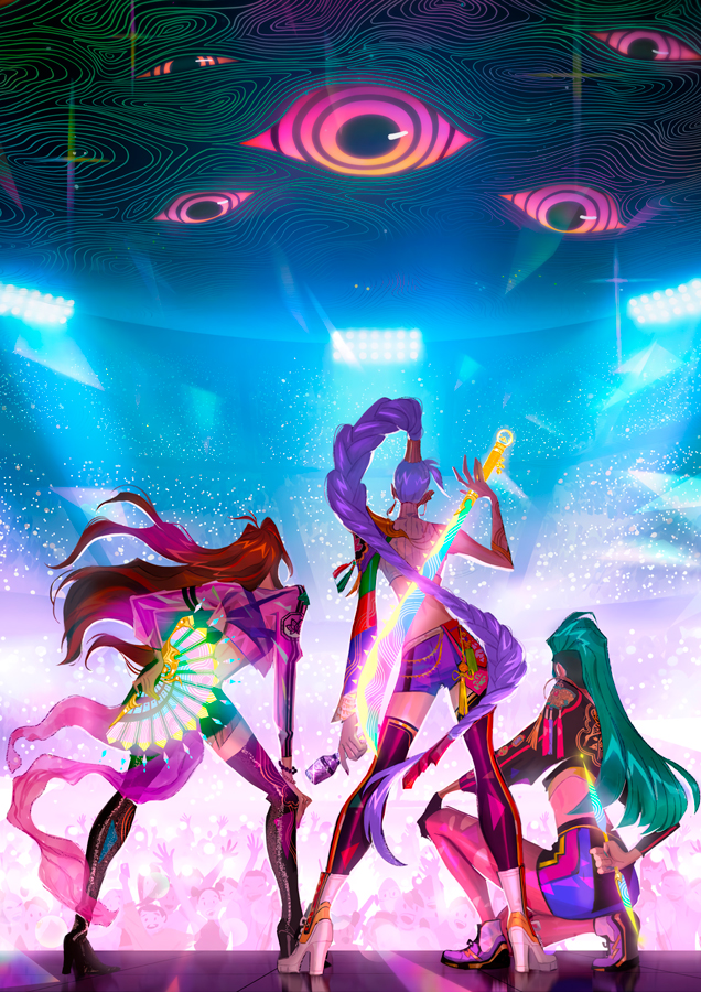 ������ �������� KPop Demon Hunters art