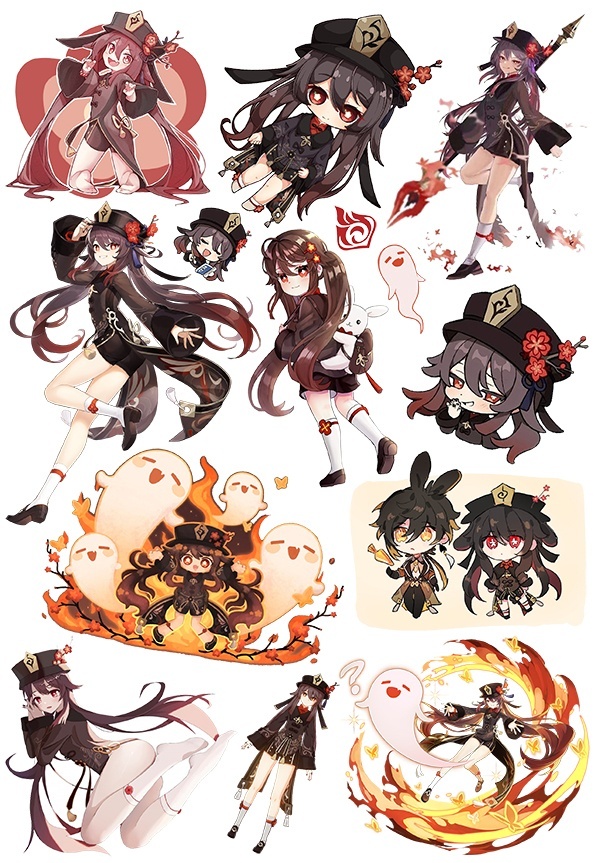 ������� Genshin Impact / Hu Tao