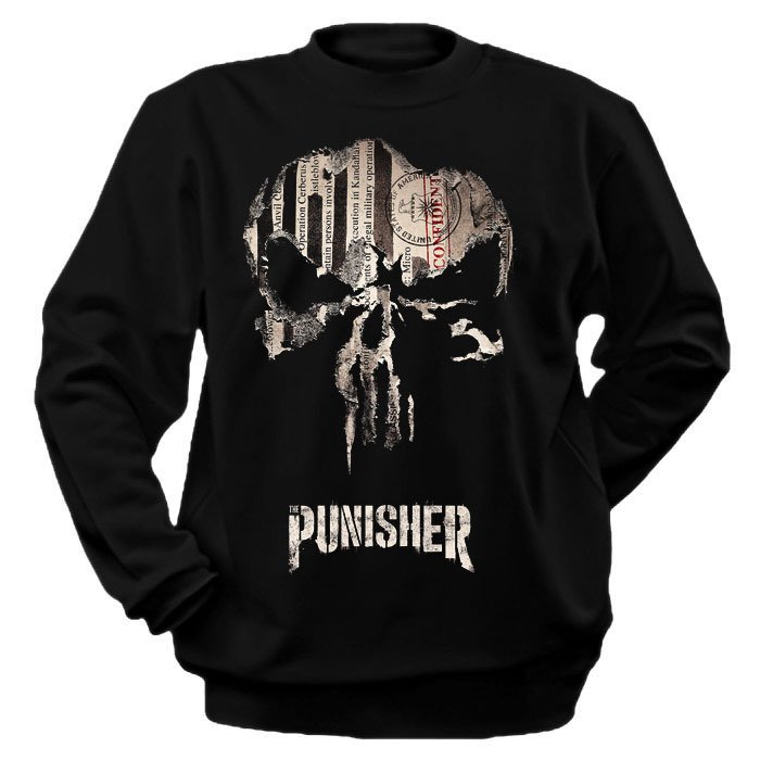 ���������� ������� ��������� Punisher Skull Logo �� ����� � ����� �������� / The Punisher